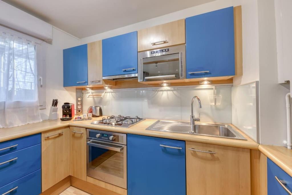 La Pepite Bleue De Nanterre Lägenhet Exteriör bild