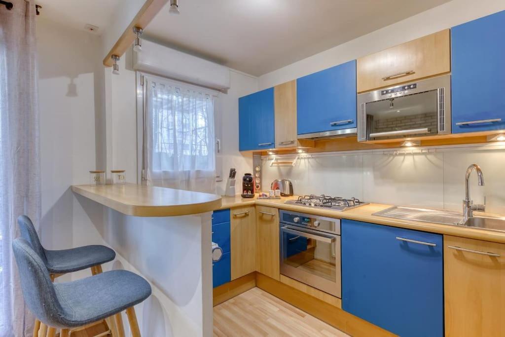 La Pepite Bleue De Nanterre Lägenhet Exteriör bild