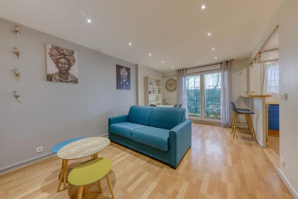 La Pepite Bleue De Nanterre Lägenhet Exteriör bild